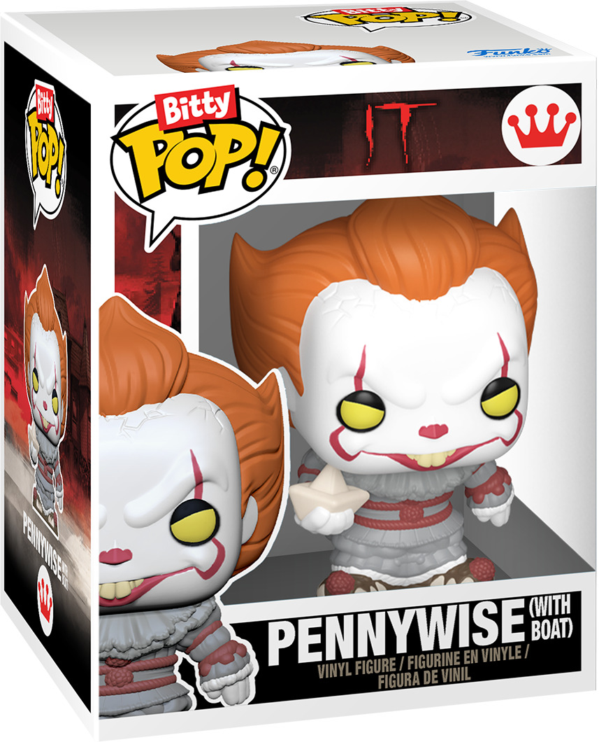 Funko Bitty POP! Box: IT- Funhouse with Pennywise and George Collectible Vinyl Mini-Figure
