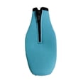 thumbnail image 2 of Funda para botella de cerveza, chaqueta con cremallera para botella, cubierta para enfriadores de botellas de cerveza para actividades al aire libre Azul claro, 2 of 8