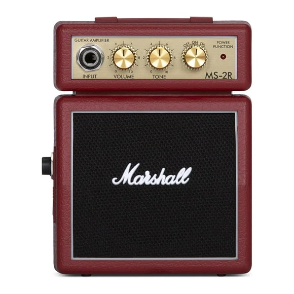 Mini Amplificador MARSHALL MS-2R Rojo 15x12x6