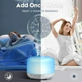 thumbnail image 5 of Fimilo 500ml Essential Oil Diffuser with 6*10ml Essential Oils Set, Flower Aromatherapy Diffusers with Remote Control, Oil Air Humidifier Vaporizer for Large Room Bedroom Office, 5 of 13