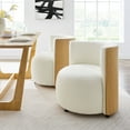 thumbnail image 2 of Solis Accent Chair in Natural Ivory, 2 of 10