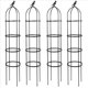 thumbnail image 1 of Enrejado de para Plantas Trepadoras, Enrejado de Jardín, Soporte para Plantas de Vid Trepadora, Soporte para Flores, Torre para Plantas, 4 Piezas (A), 1 of 4