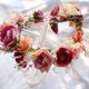 thumbnail image 3 of Diadema de flores Corona floral para el cabello Guirnalda Tocado con cinta Corona realista para novia Festival Boda Accesorios para el cabello Decoración Por favor Decoraciones de jardín Adornos Xemadio WLJ-3113, 3 of 5