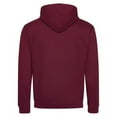thumbnail image 2 of Just Hoods By AWDis JHA003 Adult 80/20 Midweight Varsity Contrast Hooded Sweatshirt, 2 of 2