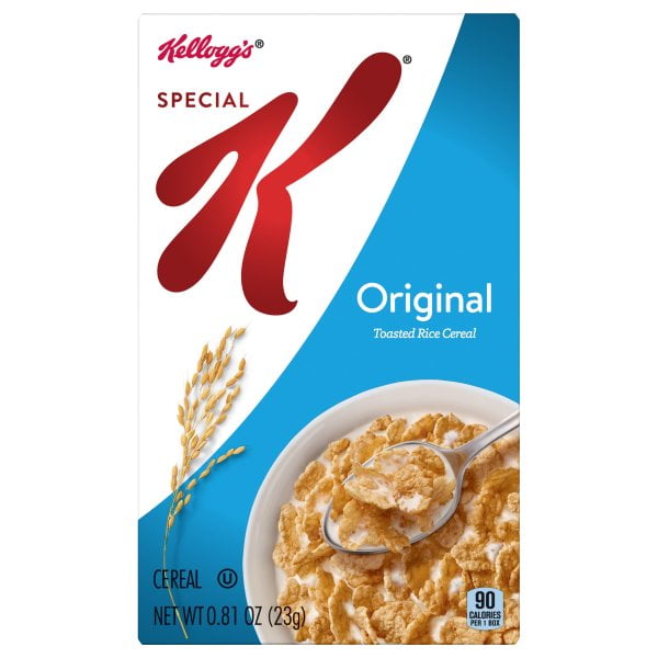 Special K Breakfast Cereal Original, 0.81 oz Individual Box(Pack of 70)