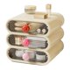 thumbnail image 1 of Organizador de maquillaje con 3 cajones, vitrinas de cosméticos, organizador de escritorio for baño y dormitorio, 1 of 7