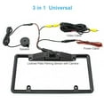 thumbnail image 3 of ROCKROK License Plate Frame Reverse Camera Wide Angle Rear View System High Definition, 3 of 17