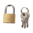 thumbnail image 2 of 3 Pack Keyed Padlock with 3 Keys Alike, 0.8Inch Locker Lock 40mm Heavy-Duty Locks for Gate Fence Hasp Cabinet Toolbox School Gym Locker, 2 of 5
