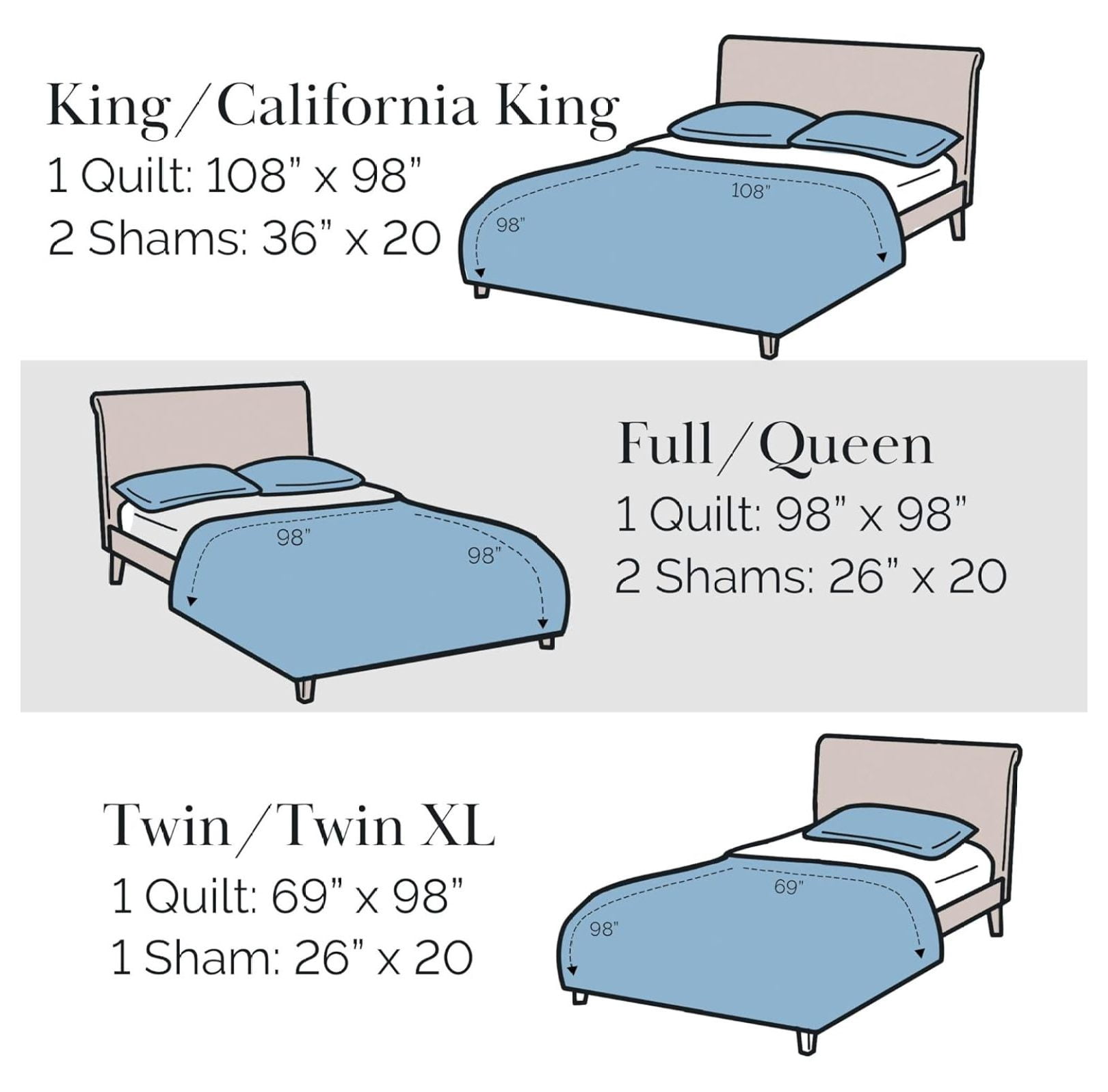 Ashanti Collection Oversized Twin XL Quilt Set, Soft Coverlet, Lightweight Bedspread 2-Piece with one Matching Quilted Pillow Sham (69 in Wide x 98 in Long), Twin/XL, Bone