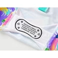 thumbnail image 6 of Serdomi Toddler One Piece Rash Guard Swimsuits Long Sleeve with Zipper Front Tropical Leaves Bathing Suit Size 10, 6 of 7