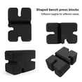 thumbnail image 4 of pitrice Bench Press Block Board Deep Squat 4 Height Weight Lifting Shoulder Arm with Grooves Portable Home Gym Strength Training, 4 of 8