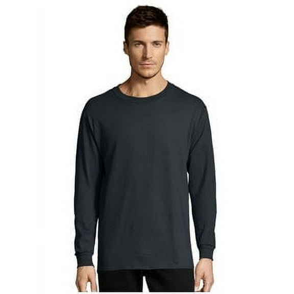 Hanes Men's ComfortSoft Long Sleeve T-shirt 4 Pack