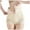 Beige, variant on Postpartum Body Shaping Plus Size Jumpsuit for Women with Abdominal Support and Lifting Underwear Design