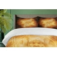 thumbnail image 4 of Ambesonne Horror House Duvet Cover Set, Demon View, 2-Calking, Orange, 4 of 7