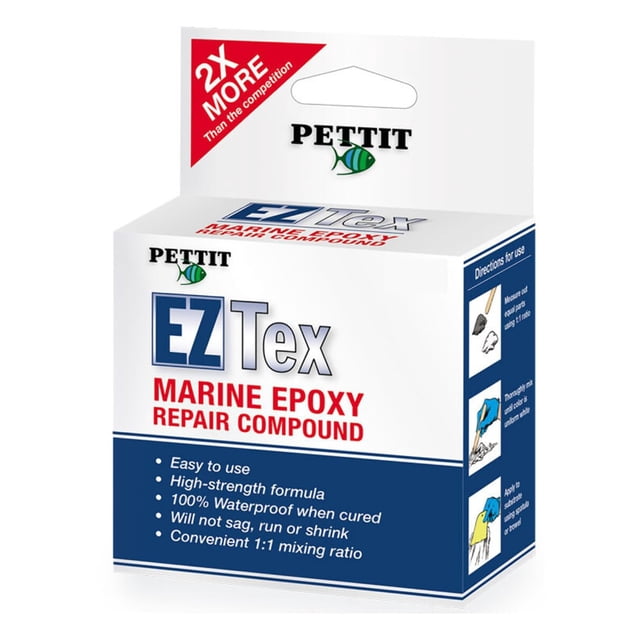 Pettit Paint 710016; Ez-Tex Epoxy Compound 16 Oz Made by Pettit Paint