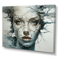 thumbnail image 2 of Designart "Surreal Reflections Of A Woman And Nature I" Surrealism Canvas Art Print, 2 of 7