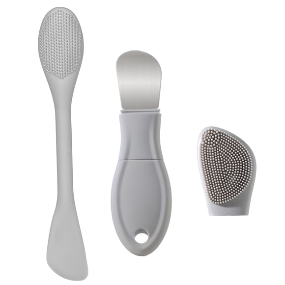 HIEERBUS Removedor de puntos negros 2 en 1 de silicona con cepillo facial