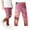 Pink, variant on Odeerbi 3-8 Years Kids Girls Leggings Starry Sky Print Stretchy Tights Compression Pants Summer Starlit High Waist Soft Pantyhose