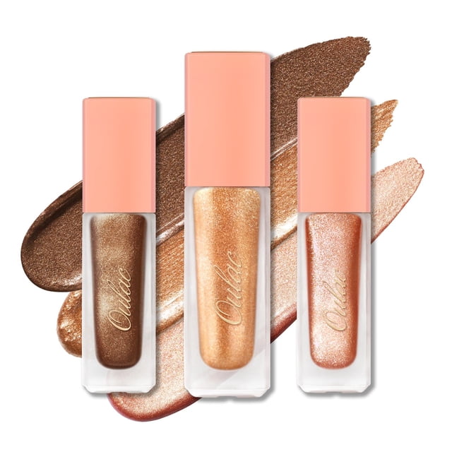 Set de sombras de ojos Liquid Glitter Oulac Liquid Diamond Vegan