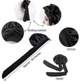 thumbnail image 3 of Silk Bonnet Satin Bonnet For Sleeping Bonnet With Tie Band Night Cap, 3 of 4