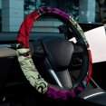 thumbnail image 6 of Print 14.5 Inch Printing PVC Leather Steering Wheel Cover Auto Accessories, Steering Wheel Covers Car Wheel Covers, 6 of 6