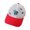 Red, variant on Aoochasliy Winter Hats Kids Summer Breathable Outdoor Children Cartoon Star Rocket Baseball Cap Sun Hat