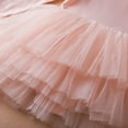 thumbnail image 6 of Staki Toddler Girl Dresses Toddler Girl Tulle Dress, Long Sleeve Tulle Dresses for Toddler Girls, Girls Princess Dress for Girl(Pink,5-6 Years), 6 of 7