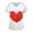 #_001White, variant on ASDFVBKG Medical Uniform Women Valentine's Day Scrub Tops Plus Size Short Sleeve V-Neck Love Heart Printed Medical Uniform with Pocket Comfy Workwear Scrub Tops Hot Pink XL