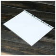 thumbnail image 3 of 100pcs A4 PP Punched Punch Pockets Folders Filing Wallets Sleeves Bag Transparent 0.03mm, 3 of 4