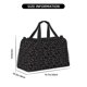 thumbnail image 3 of Disketp Cool Skull Love Bolsa de Viaje Tipo Duffle, Bolso de Mano para Fin de Semana para Mujer, Bolsa de Gimnasio Ligera para Hombre, Esencial para Viajes, 3 of 7