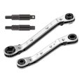 thumbnail image 1 of Llave de trinquete con de adaptador de broca hexagonal para herramientas de reparación de automóviles Trabajo aéreo Mantenimiento de aire shamjiam Llave de trinquete, 1 of 7