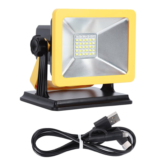 luces de emergencia impermeables portátiles de la luz de inundación recargable de 30W LED USB para acampar al aire libre