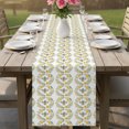 thumbnail image 5 of Table Runners 70 Inches Long Dress Scarves, Bees Floral Wreath Farmhouse Coffee/Dining/Kitchen Table Decor, Holiday Table Runner, Summer Farmhouse Flowers Spring 13x70 Inch, 5 of 8