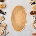 thumbnail image 4 of Bandeja de Servir de Bambú Uxcell, 6.7 x 3.7 Pulgadas, Bandejas de Madera en Forma de Barco, Platos de Servicio Portátiles para Comida, Frutas, Snacks, Pan, Vanity, Bodas, Picnics, Khaki, 4 of 7
