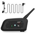 thumbnail image 1 of EJEAS V6C Referee Bluetooth Intercom, 2-Way 1200M Professional Referee Headset Communication System with Armband and Earpiece for Football a, 1 of 9