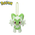 thumbnail image 1 of Muñecos de peluche originales Pokémon Scarlet y Violet Sprigatito Fuecoco, llaveros encantadores, colgante, regalo decorativo, 1 of 1