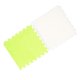 thumbnail image 3 of 10pcs Plush Foam Interlocking Floor Mat Soft Anti Slip Cuttable Color Block Thickened Foam Tiles Area Carpet Fluorescent Green White, 3 of 4