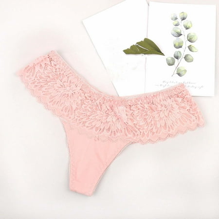 

Tawop Women Sexy Lace See-Through Breathable Soft Briefs Panties Lingerie Underwear Mesh Underwear Postpartum