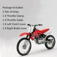 thumbnail image 5 of Twist Handle bear Grip 7/8 inch (22 mm) Throttle Cable Clutch Brake Lever Fit for Honda Baja Doodlebug 51 inch (130 cm), 5 of 9