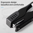 thumbnail image 4 of BIMZUC Handheld Stapler Heavy Duty Office Stapler 20 Sheet Capacity Less Effort Support 24/6 Or 26/6 Staple Sizes Pink, 4 of 9