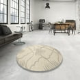 thumbnail image 4 of Ahgly Company Machine Washable Indoor Rectangle Traditional Tan Brown Area Rugs, 5' x 7', 4 of 7