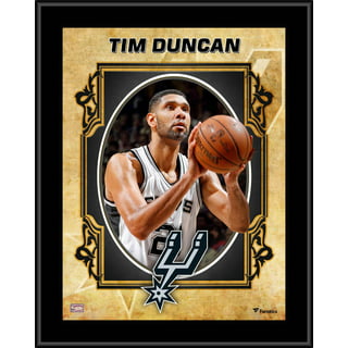 Autographed San Antonio Spurs Tim Duncan Fanatics Authentic White Mitchell  & Ness Throwback Dallas Chaparrals Jersey