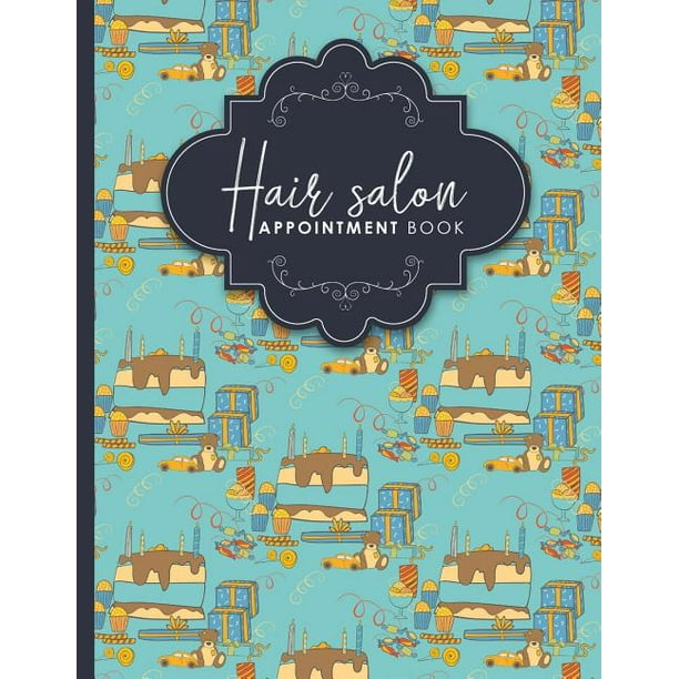 Hair Salon Appointment Book 7 Columns Appointment Paper, Daily