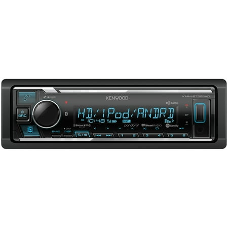 KENWOOD KMM-BT525HD Single-DIN In-Dash Digital Media Receiver with Bluetooth, HD Radio and SiriusXM
