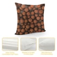 thumbnail image 4 of Orinice Basketball Theme Graphic Decorative Throw Pillow Cover for Home Couch Living Room Bed Sofa - Printed on Both Sides, Zipper Closure, 1PC 18x18in, 4 of 5