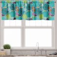 thumbnail image 3 of Ambesonne Botanical Valance & Curtain, Pastel Floral Sketch Art, 55"x45", Multicolor, 3 of 7