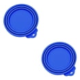 thumbnail image 1 of Methold La comida para mascotas puede cubrir la tapa del tarro de silicona Animales Tapa enlatada sellada universal para tres tamaños, azul No.03 2Conjunto, 1 of 6