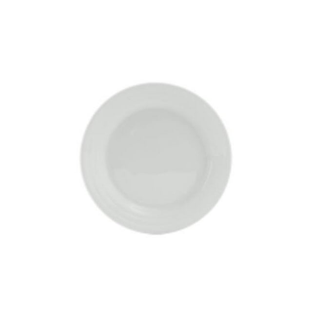 Tuxton China Vitrified Porcelain White Plate, 11.75 in (1 Dozen)