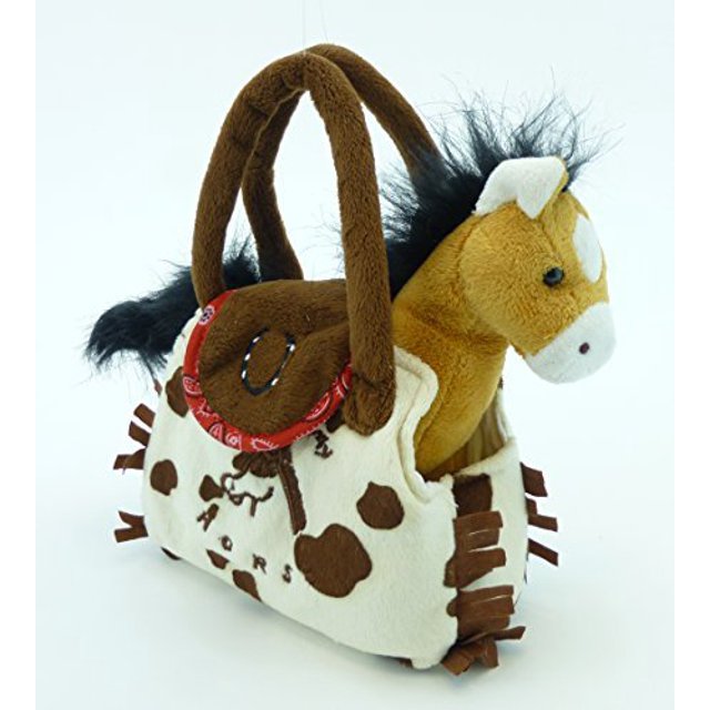 Mi tierno Pony I Love My Horse Buckskin Plush Pony and Paint Purse My Cuddly Pony 697111170151