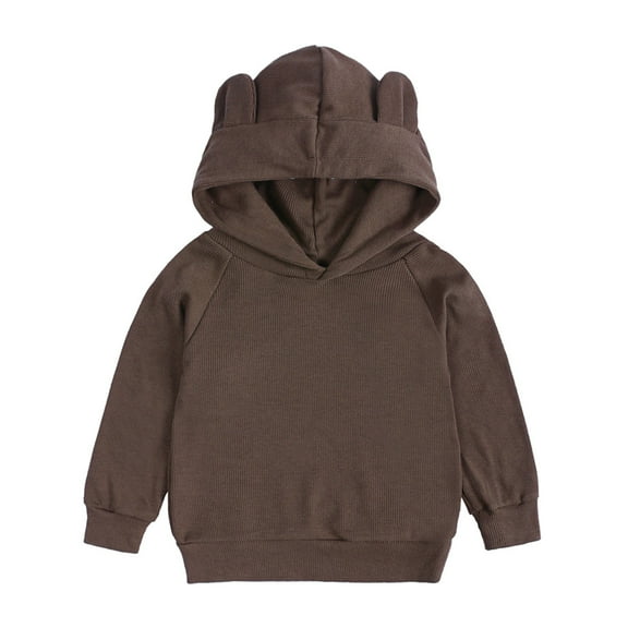 HIPYLO Cute Outfits for Girls Christmas Boy Outfit Long Sleeve Leotards for Toddler Girls Girl Clothes Size 6-7 6 Month Old Baby Boy Clothes Girls, Coffee 12-24 Months